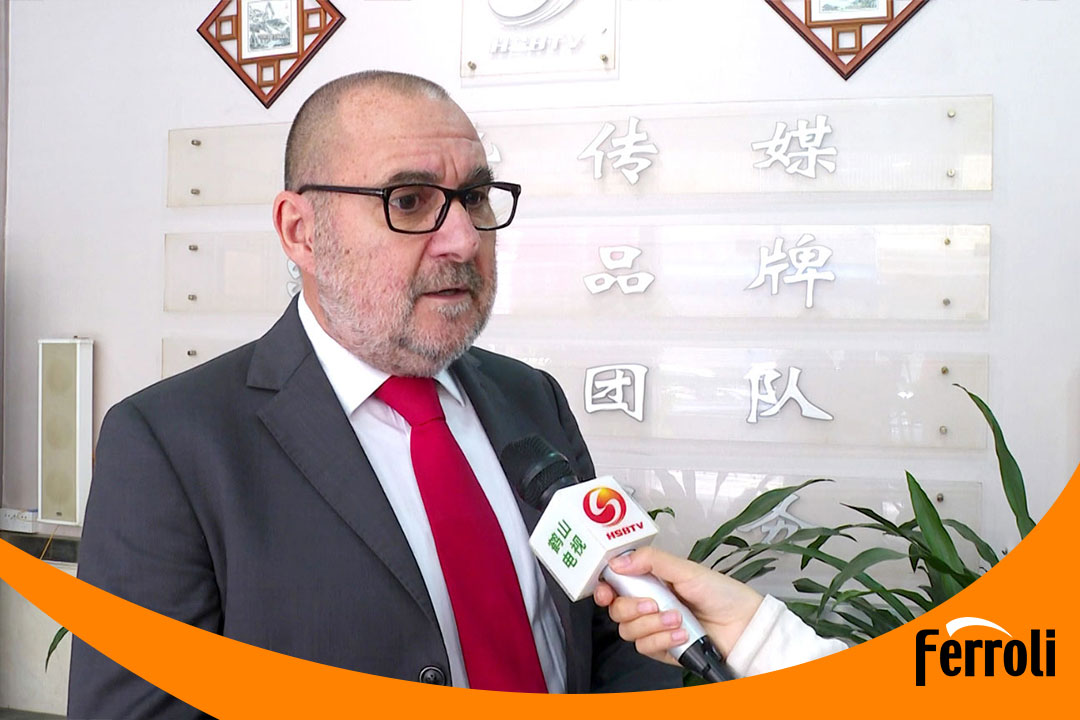 维多利亚老品牌vic集团亚太区CEO受邀接受电视台采访